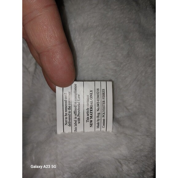 Maurices Size Large Puffer Vest Faux Fur Lining Black White Sleeveless - Picture 6 of 7